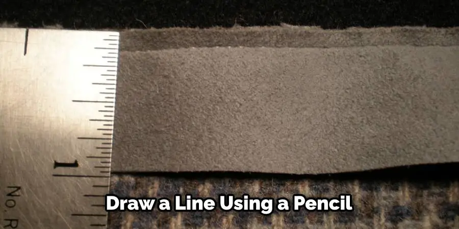 Draw a Line Using a Pencil