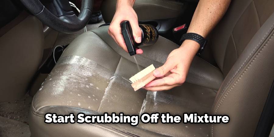 Start Scrubbing Off the Mixture