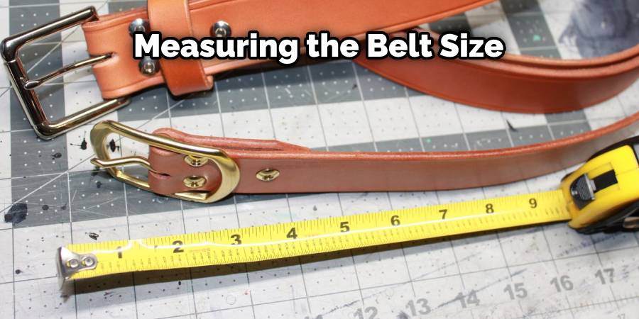 Measuring the Belt Size