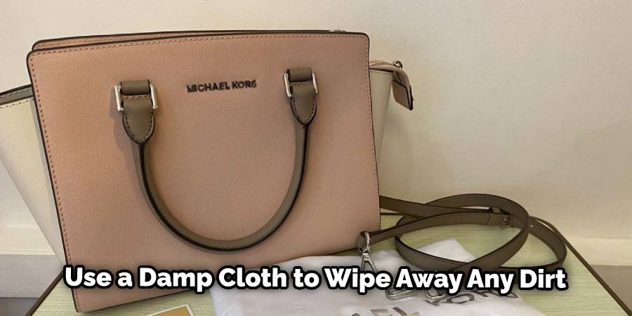 Use a Damp Cloth to Wipe Away Any Dirt