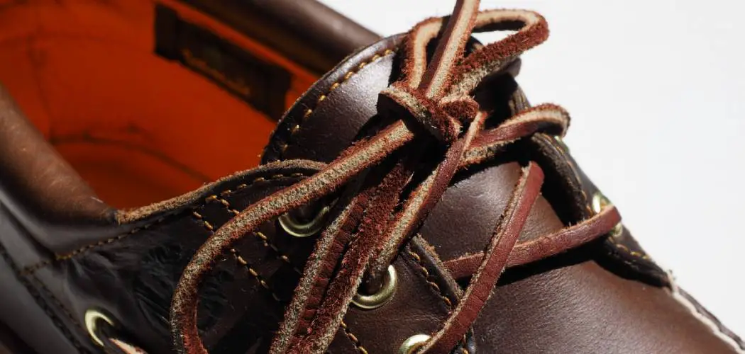 How to Tie Sperrys Leather Laces