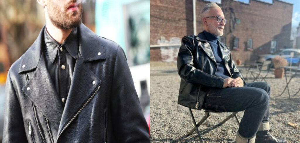 How to Wear a Leather Jacket Over 60