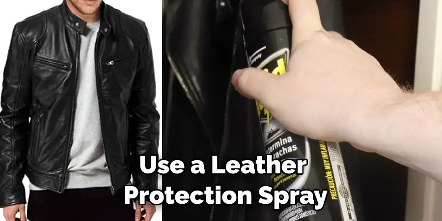 Use a Leather  Protection Spray