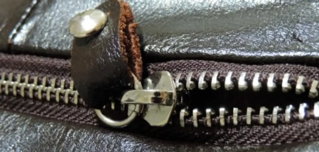 How to Make Leather Zipper Pulls