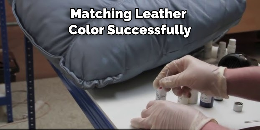 Matching Leather  Color Successfully