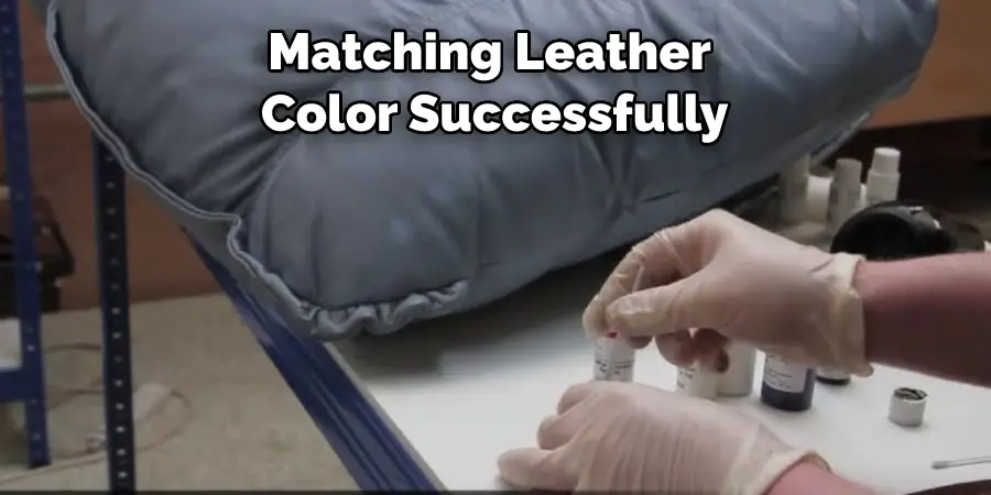 Matching Leather  Color Successfully