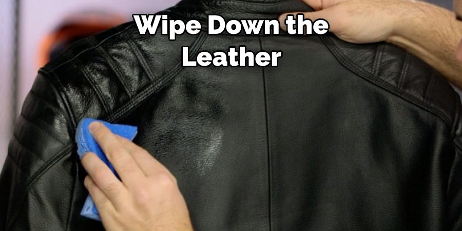 Wipe Down the Leather 