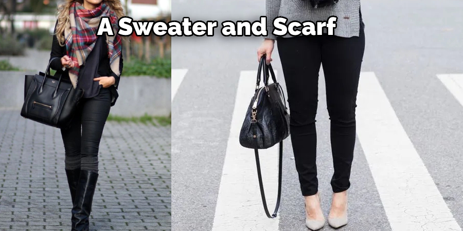  A Sweater and Scarf