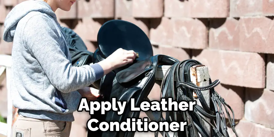 Apply Leather Conditioner