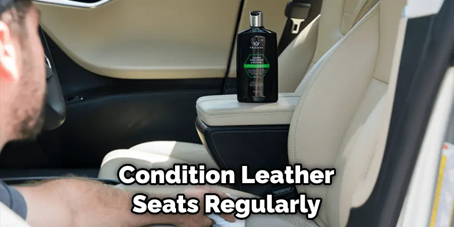 Condition Leather Seats Regularly