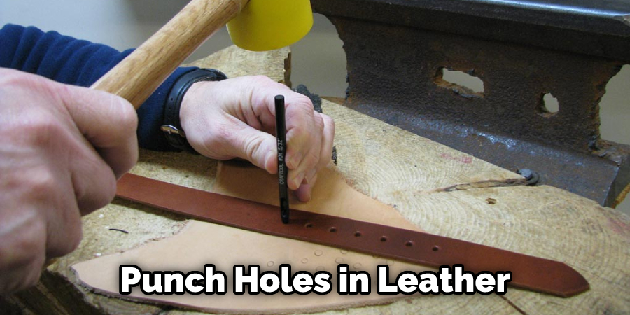 Punch Holes in Leather