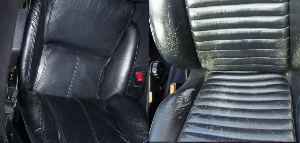 How to Restore Black Leather Car Seats