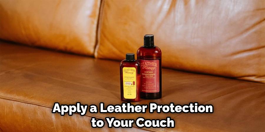 Apply a Leather Protection to Your Couch