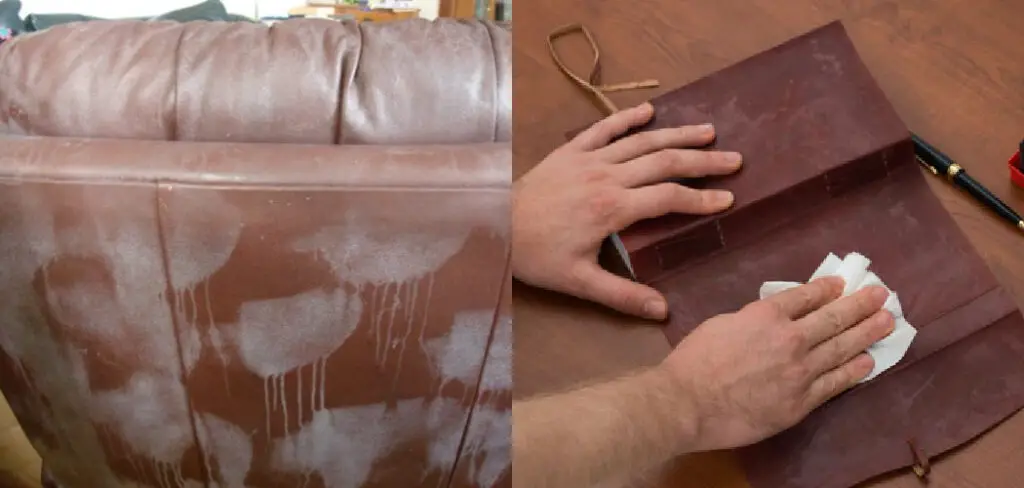 How to Repair Alcohol Damage on Leather