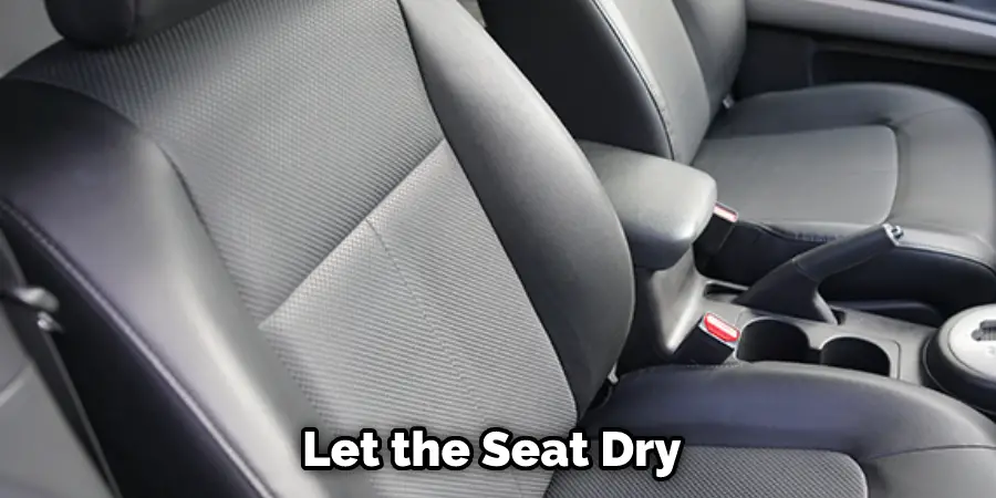 Let the Seat Dry