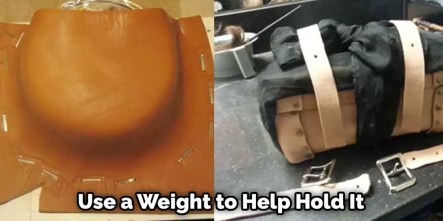 Use a Weight to Help Hold It