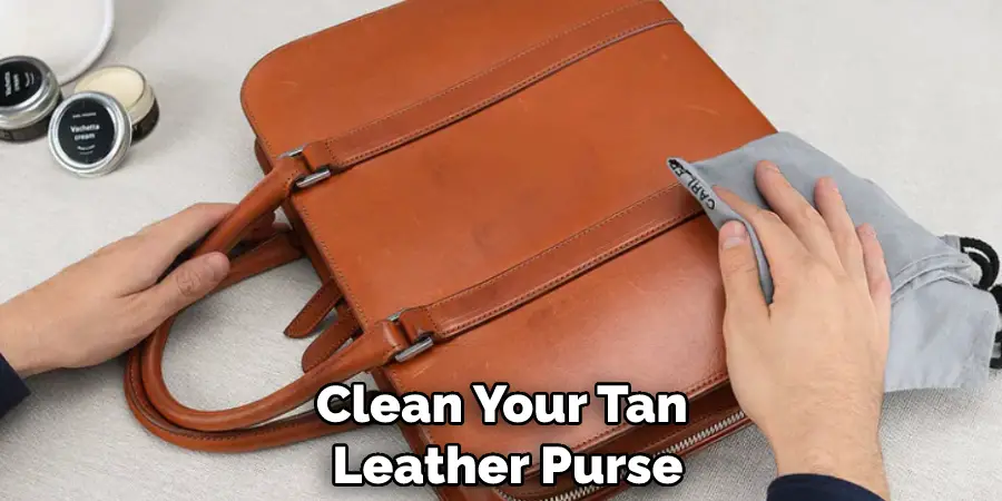 Clean Your Tan Leather Purse