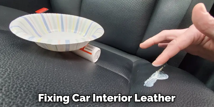 Fixing Car Interior Leather