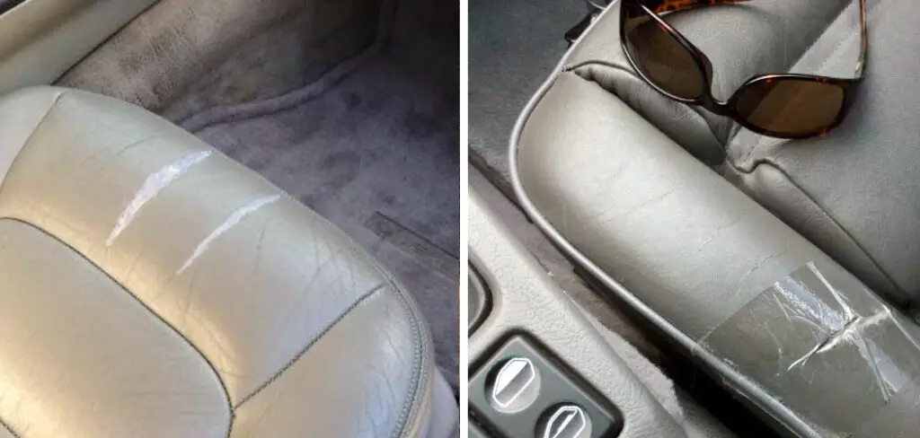 How to Fix Leather Tear in Car