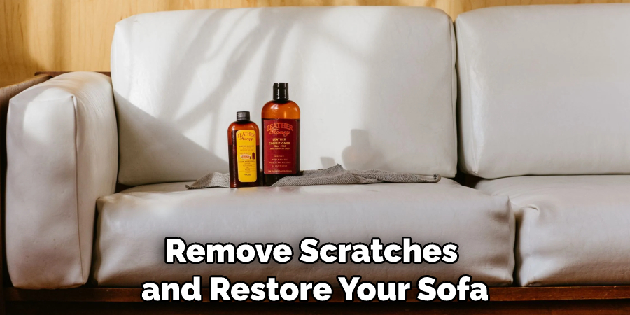 Remove Scratches and Restore Your Sofa