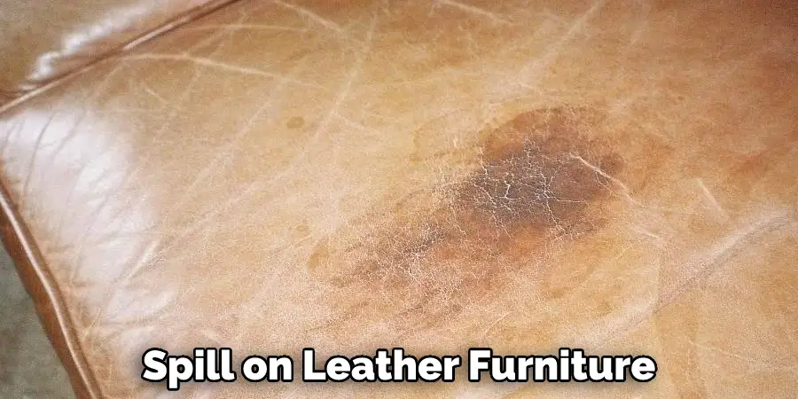 Spill on Leather Furniture