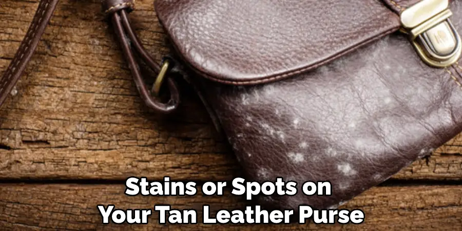 Stains or Spots on Your Tan Leather Purse