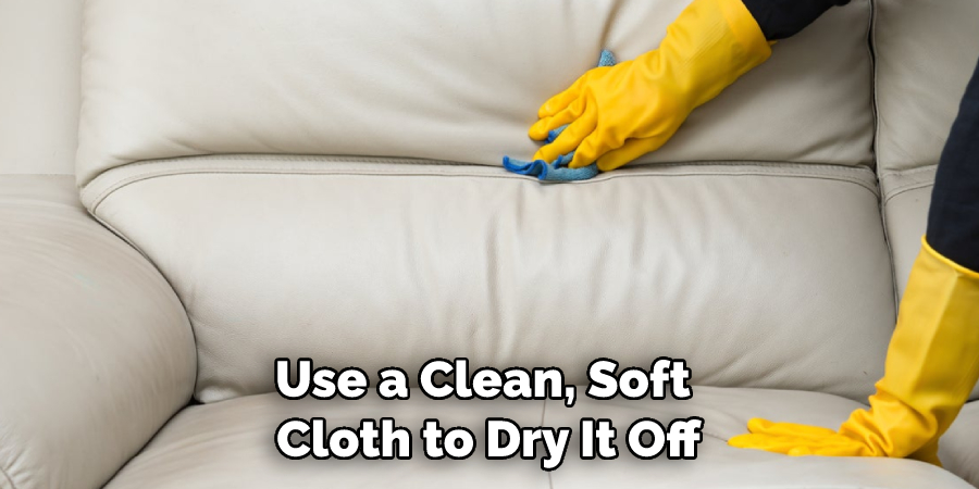Use a Clean, Soft Cloth to Dry It Off