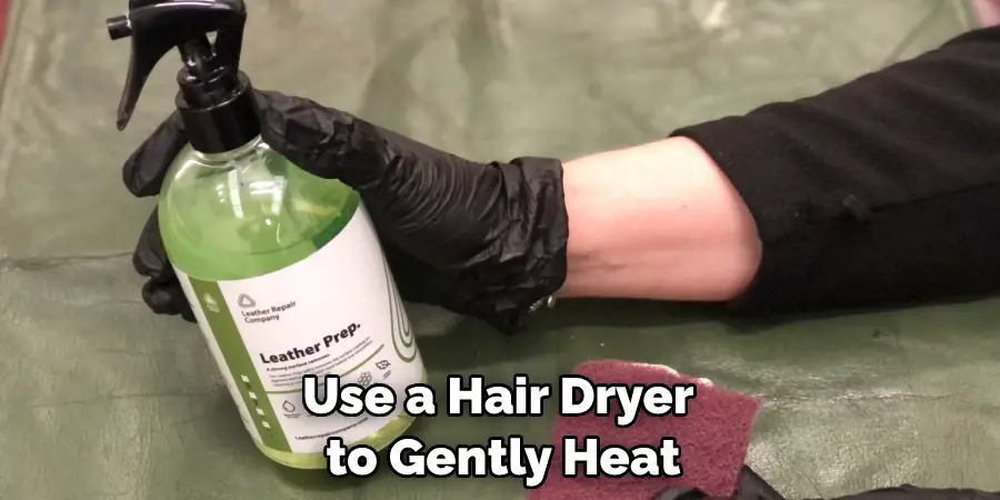 Use a Hair Dryer to Gently Heat