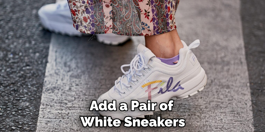 Add a Pair of White Sneakers