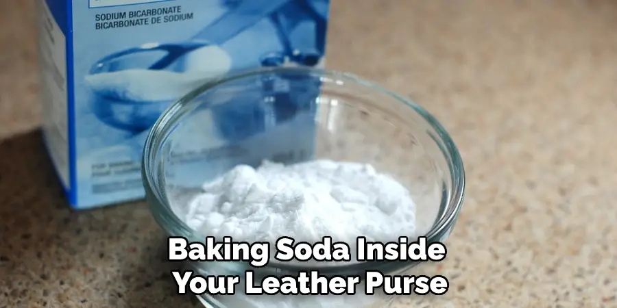 Baking Soda Inside Your Leather Purse