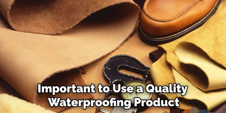 Important to Use a Quality Waterproofing Product