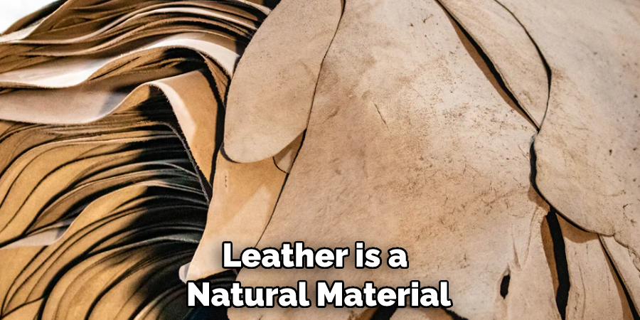 Leather is a Natural Material