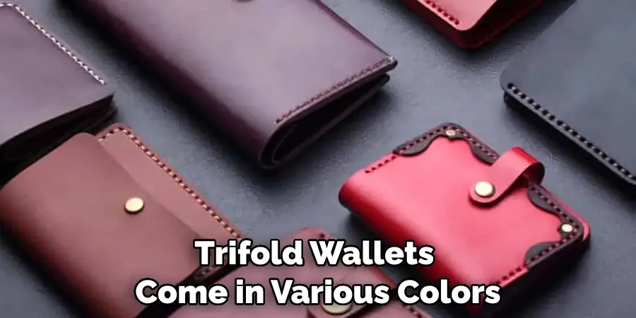 Trifold Wallets Come in Various Colors