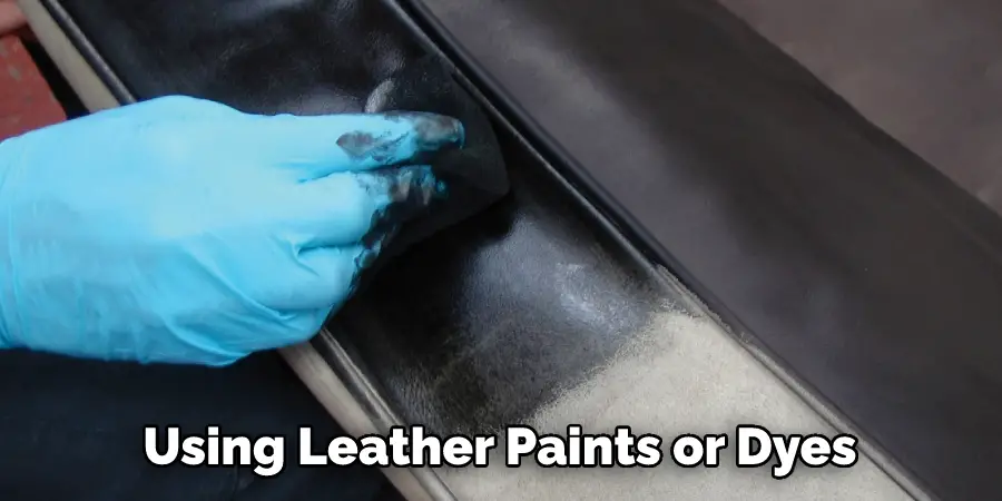 Using Leather Paints or Dyes