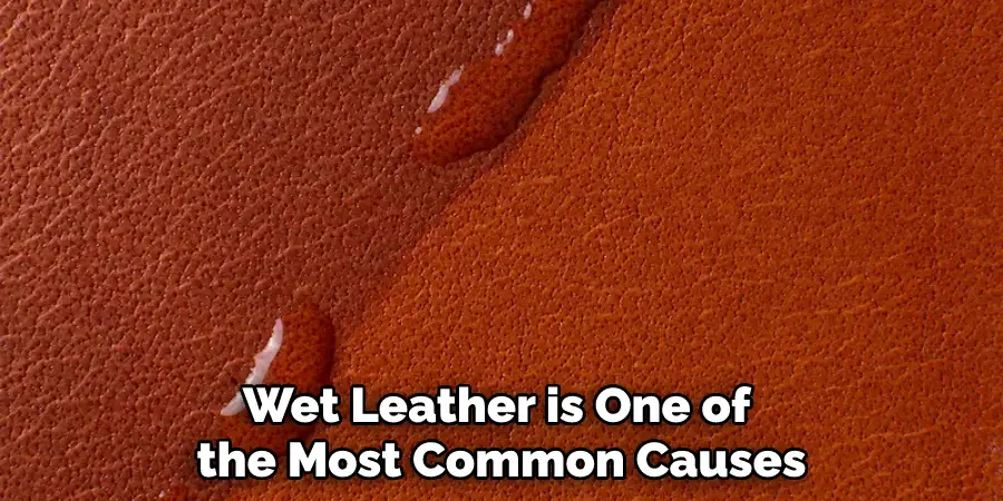 Wet Leather is One of the Most Common Causes