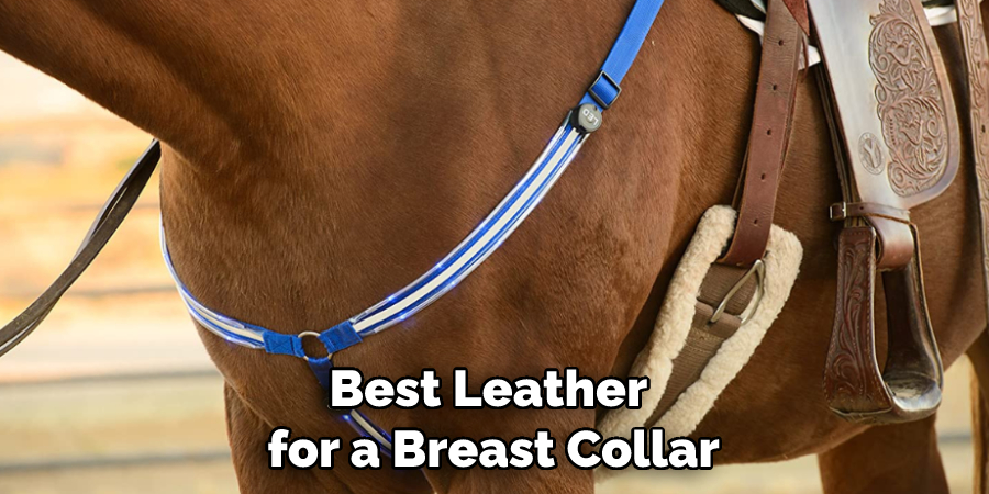 best leather for a breast collar
