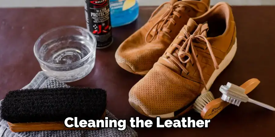 Cleaning the Leather