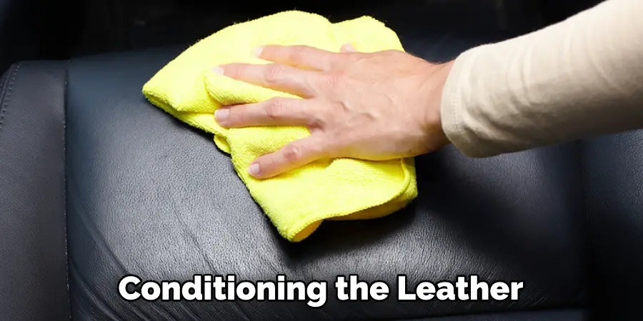 Conditioning the Leather