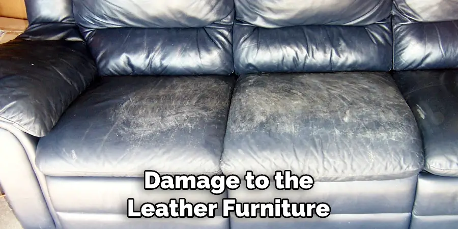 Damage to the Leather Furniture