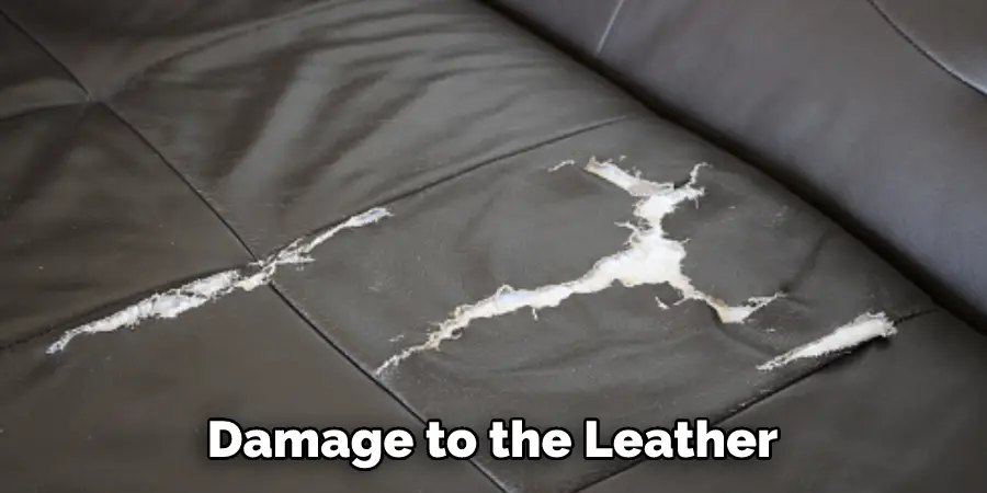 Damage to the Leather