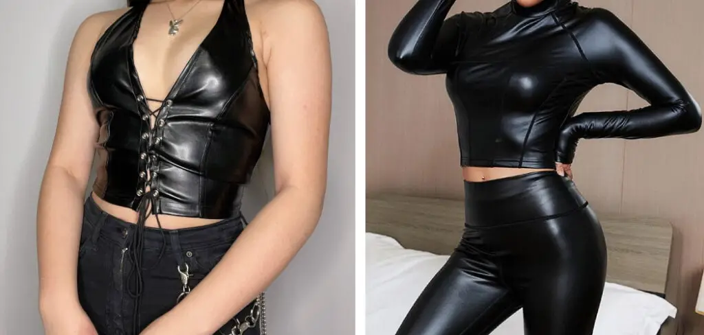 How to Style Leather Top