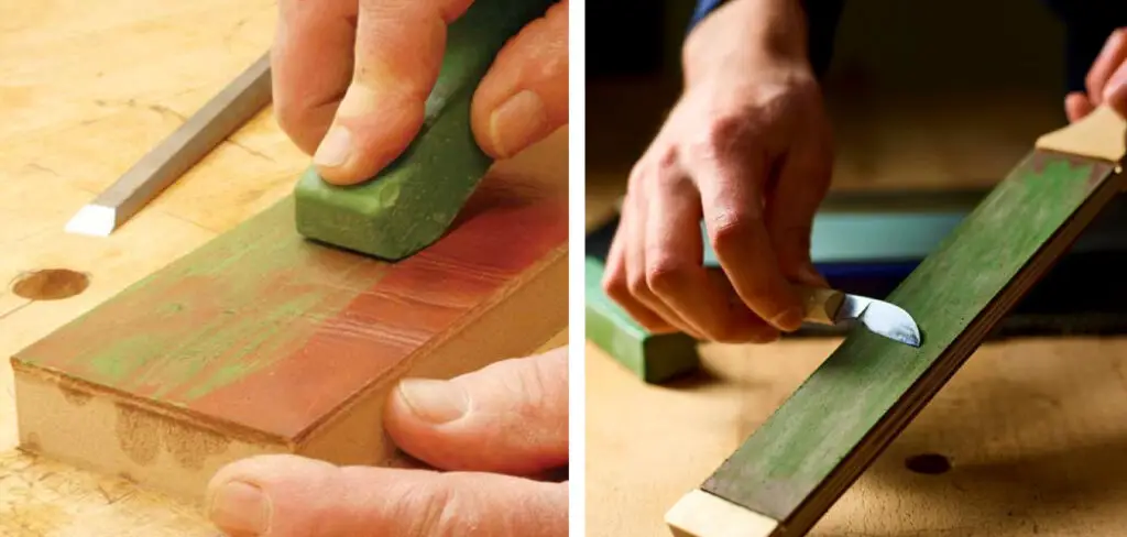 How to Use a Leather Strop for Chisels