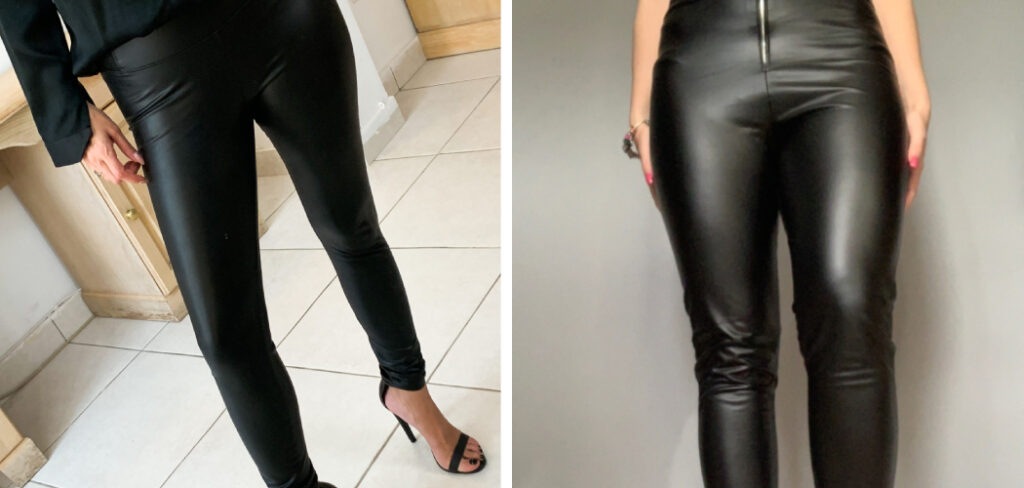 How to Wear Pleather Leggings