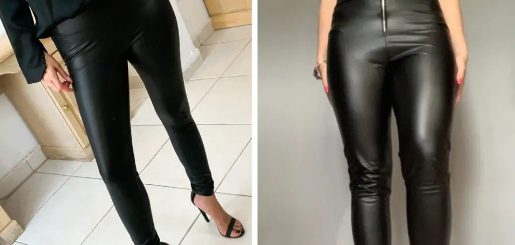 How to Wear Pleather Leggings