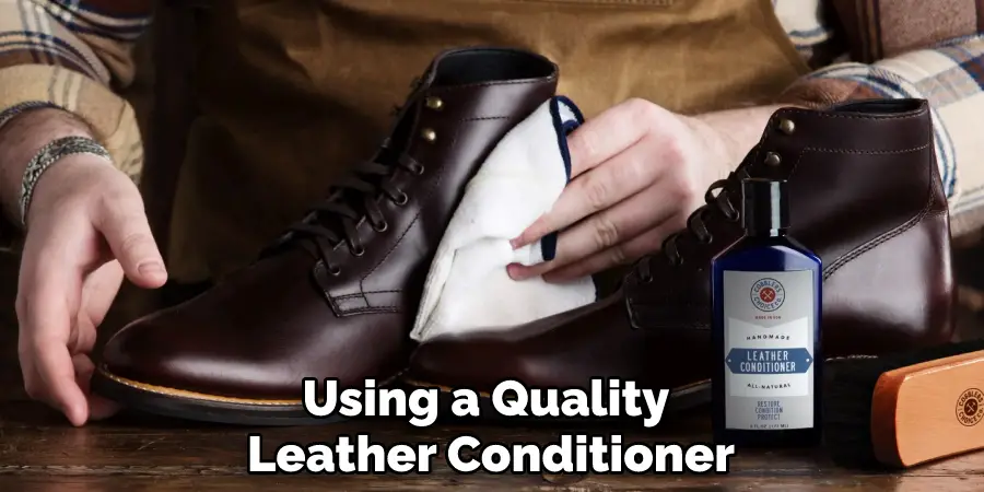 Using a Quality Leather Conditioner