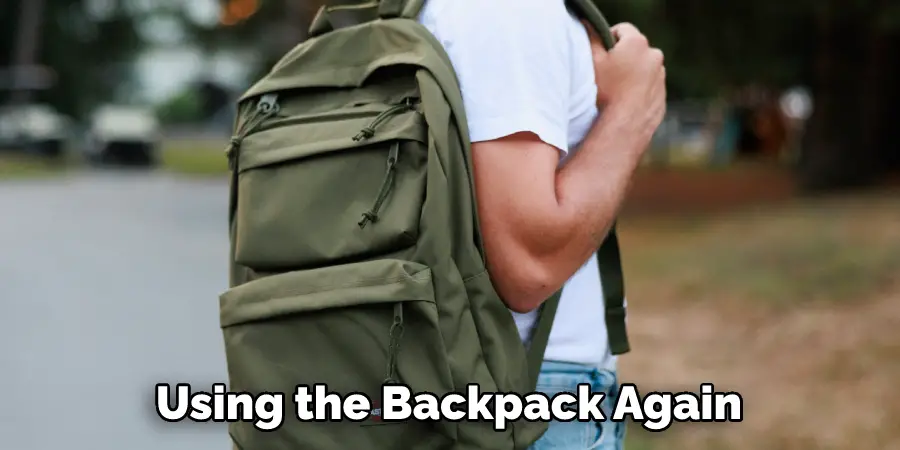 Using the Backpack Again
