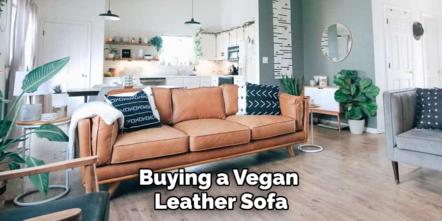 Buying a Vegan Leather Sofa