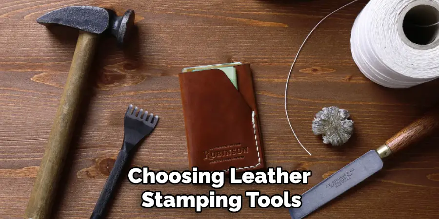 Choosing Leather Stamping Tools