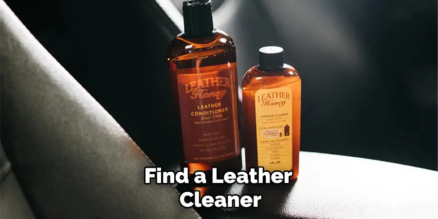 Find a Leather Cleaner