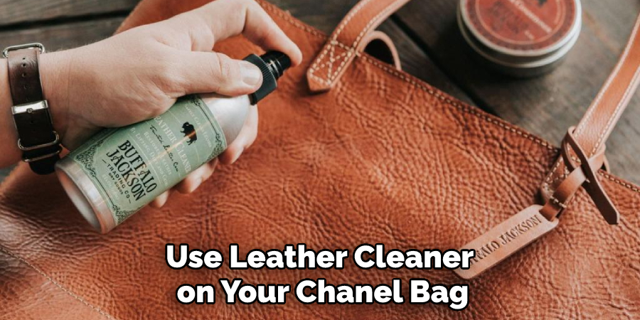 Use Leather Cleaner on Your Chanel Bag